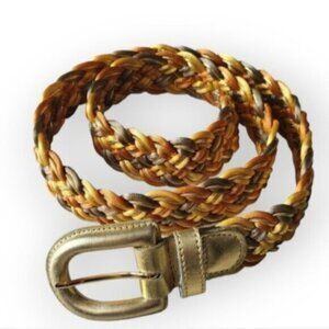 Vintage Braided Nylon Belt Sz M/L